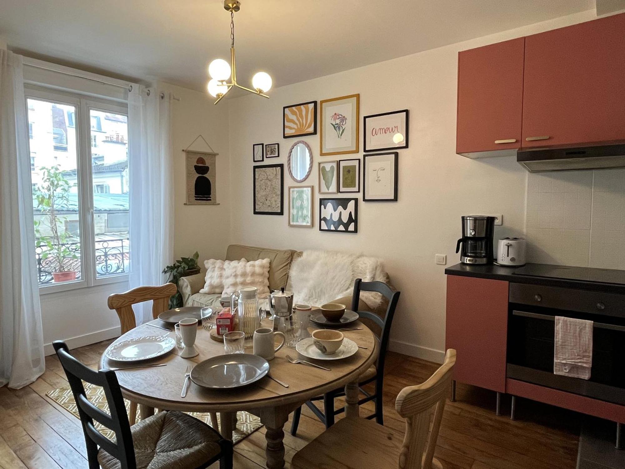Lovely Haussmannian Flat In Montparnasse Paris Eksteriør billede